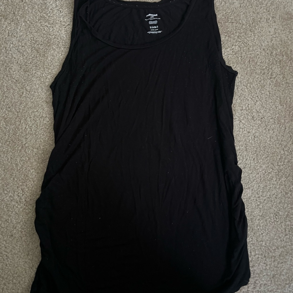 Maternity Black Tank Top